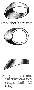 Fig. 9. - The Turkish Thumb-Ring, Scale: Half full size.