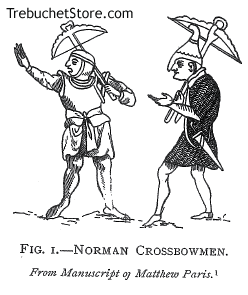 Fig 1 - Norman Crossbowmen.
