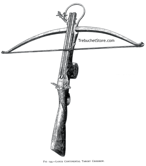 Fig. 144. - Large Continental Target Crossbow.