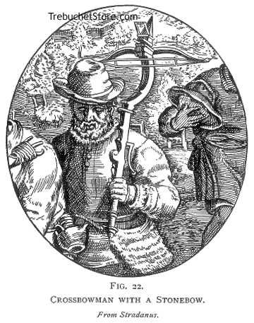 Fig. 22. - Crossbowman with a Stonebow