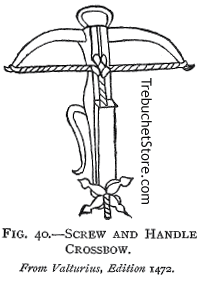 Fig. 40. -  Screw and Handle Crossbow.