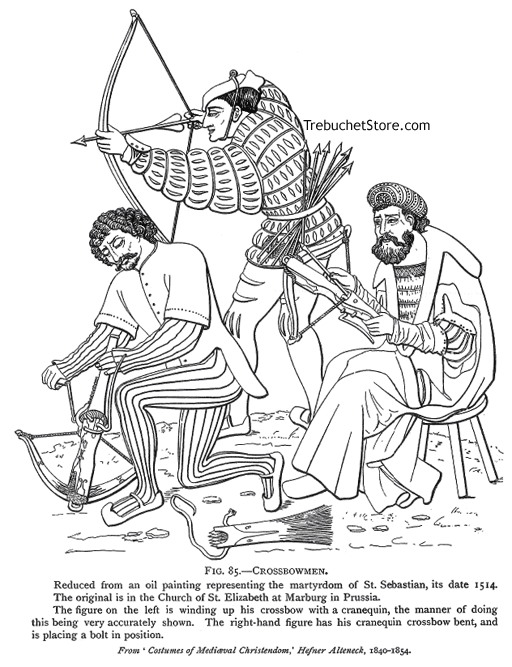 Fig. 85. - Crossbowmen.