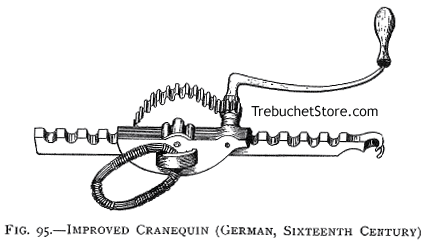 Fig. 95. - Improved Cranequin (German, Sixteenth Century).