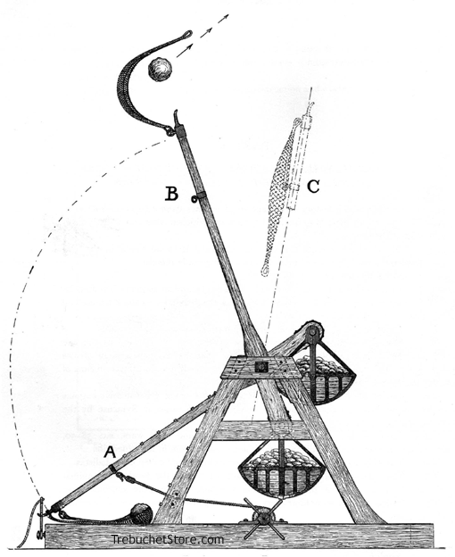 THE ACTION OF THE TREBUCHET